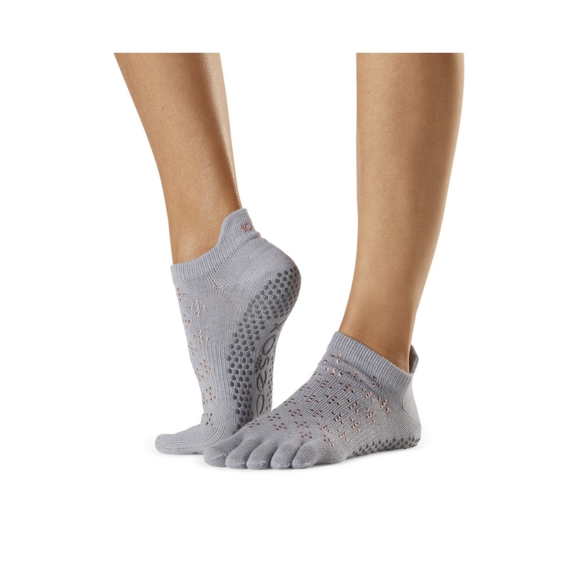 Pirštuotos neslystančios kojinės, Lowrise, Flurries/ ToeSox